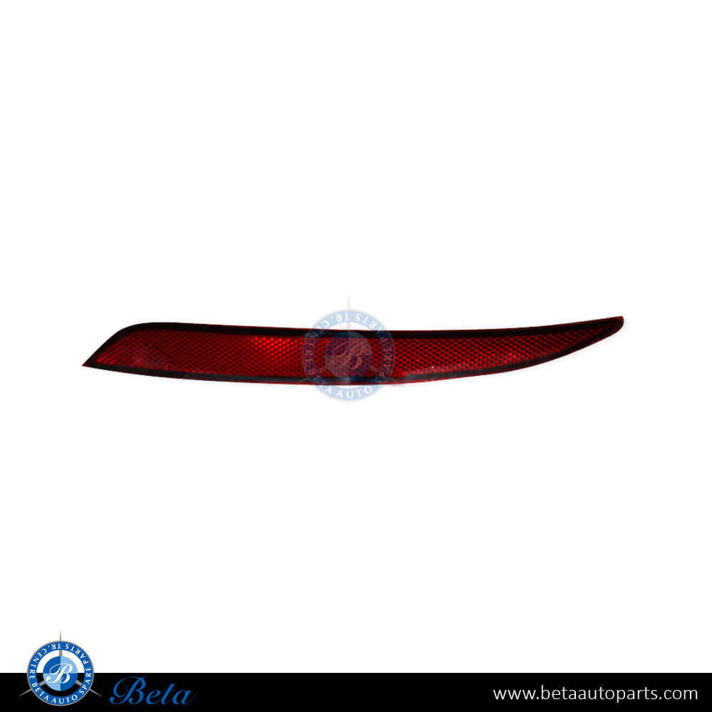 Left Side Rear Bumper Reflector for Tesla Model 3 2017-2023 models, Part Number 1077406-00-F Left Side Rear Bumper Reflector for Tesla Model 3 2017-2023 models, Part Number 1077406-00-F